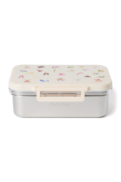 Stainless Steel Lunchbox | Alphabet