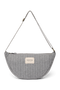 Flannel Chalkstripe Adult Fanny Pack | Light Grey