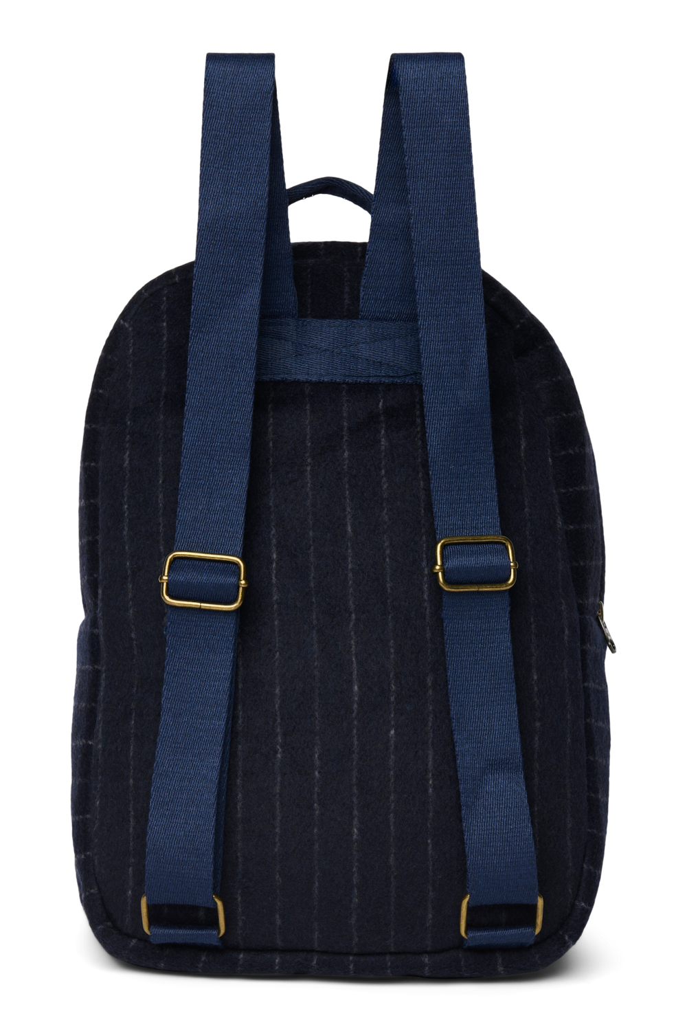 Flannel Chalkstripe Midi Backpack | Dark Blue