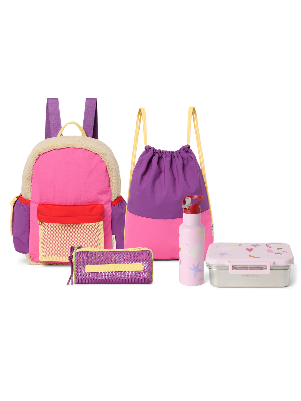 Set rentrée scolaire 500ML | Rose