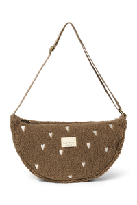 Brown Hearts Teddy Adult Fanny Pack