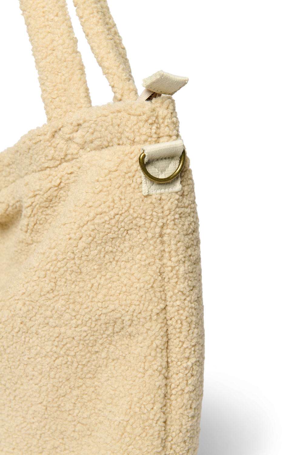 Teddy Diaper Bag | Ecru