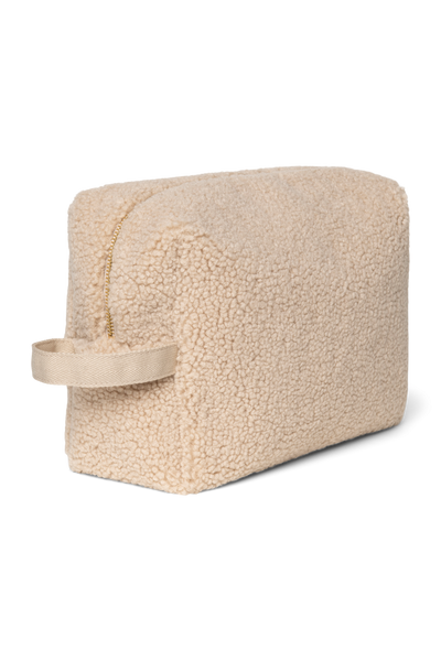 Teddy Toiletry Bag | Ecru
