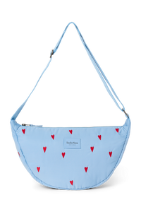 Hellblaue Hearts Puffy Adult-Gürteltasche