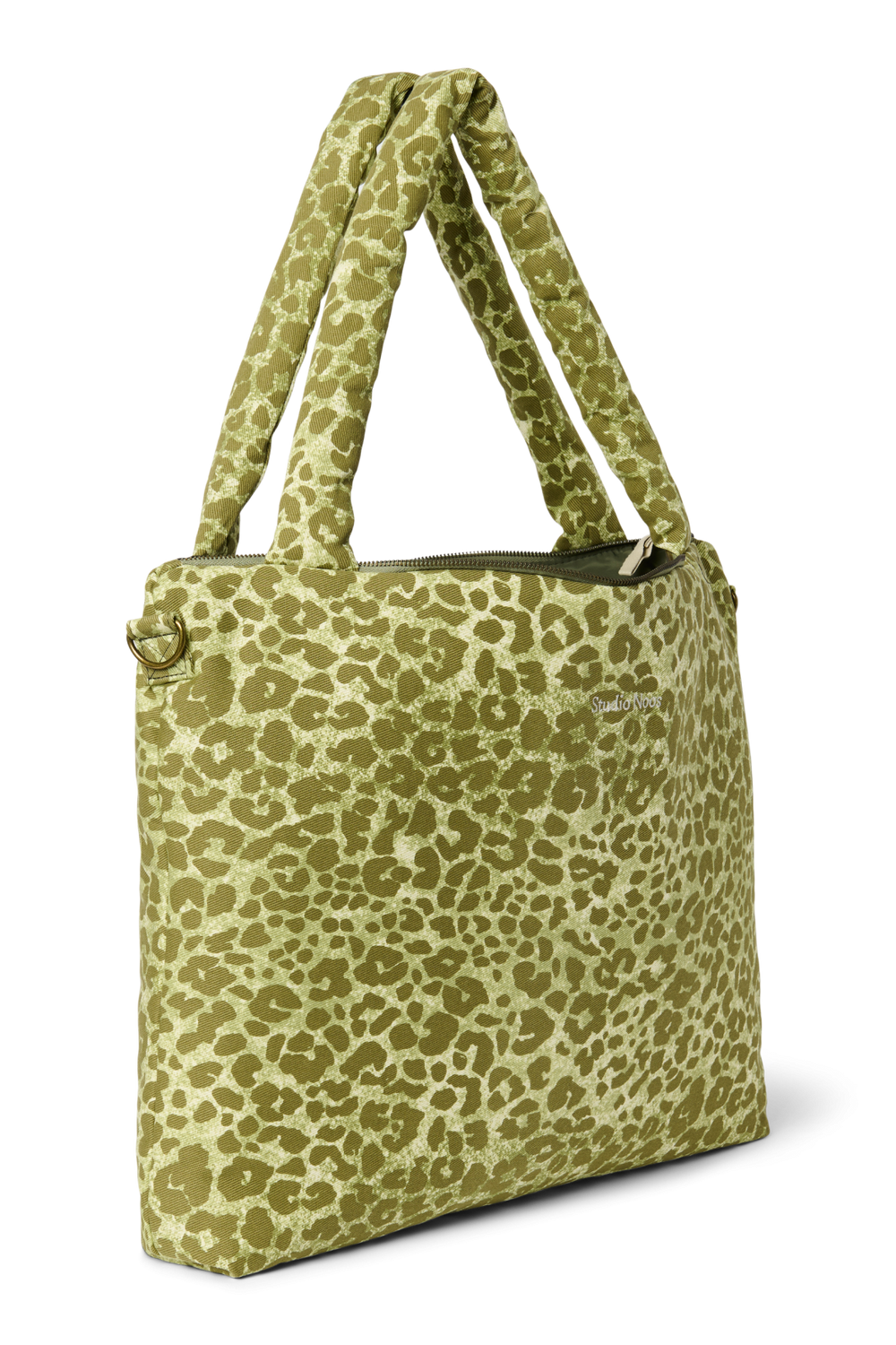 Green Leopard Cotton Sac À Langer