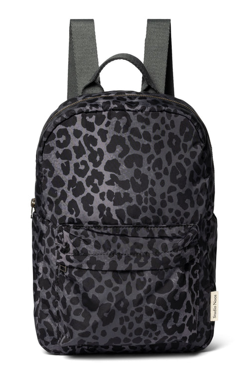 Puffy Midi Backpack | Leopard