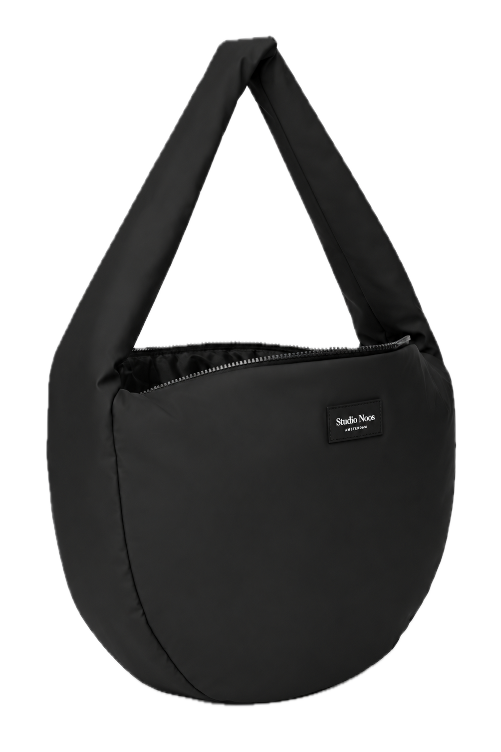 Rain Puffy Mini Cross Body Bag | Black