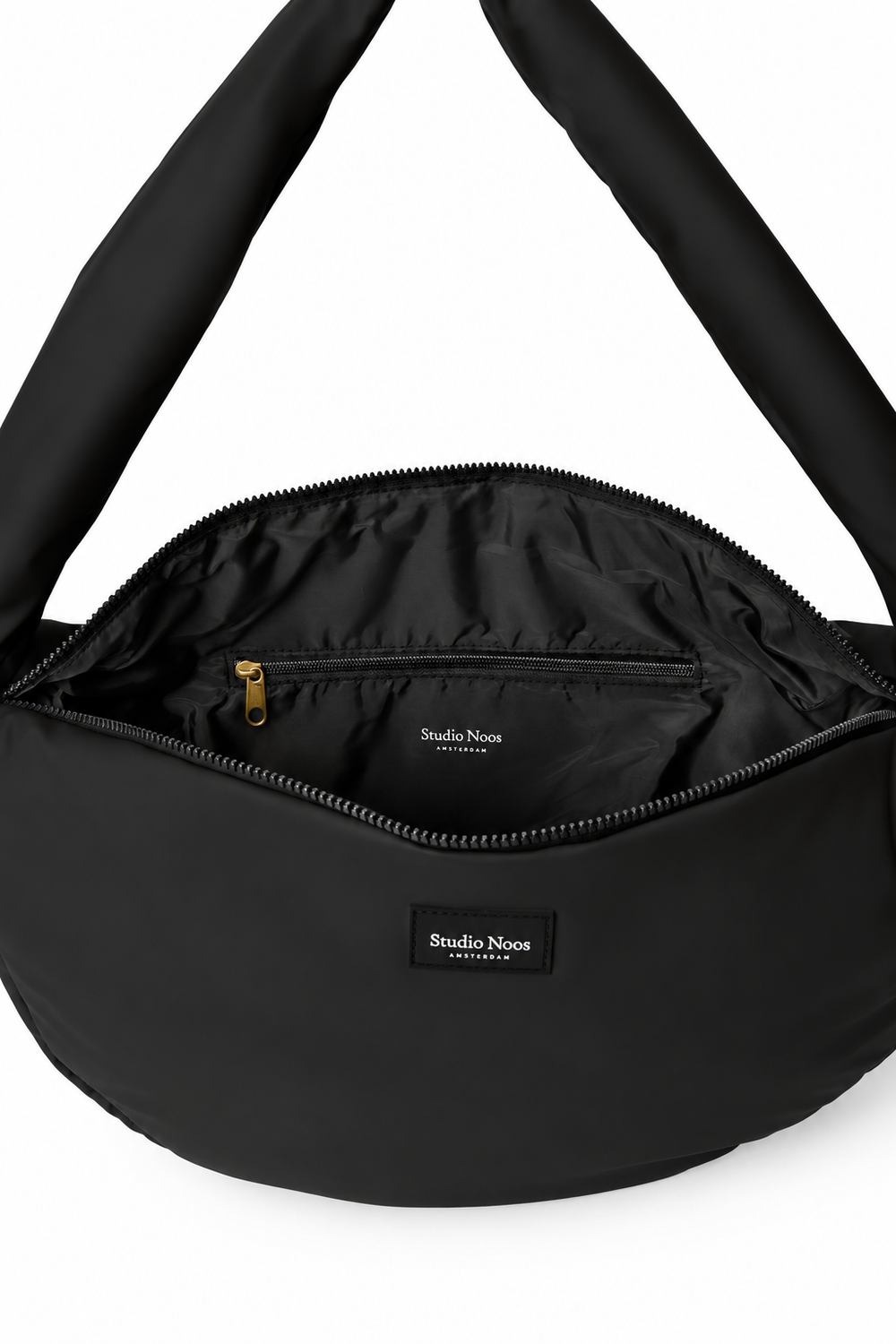 Rain Puffy Cross Body Bag | Zwart