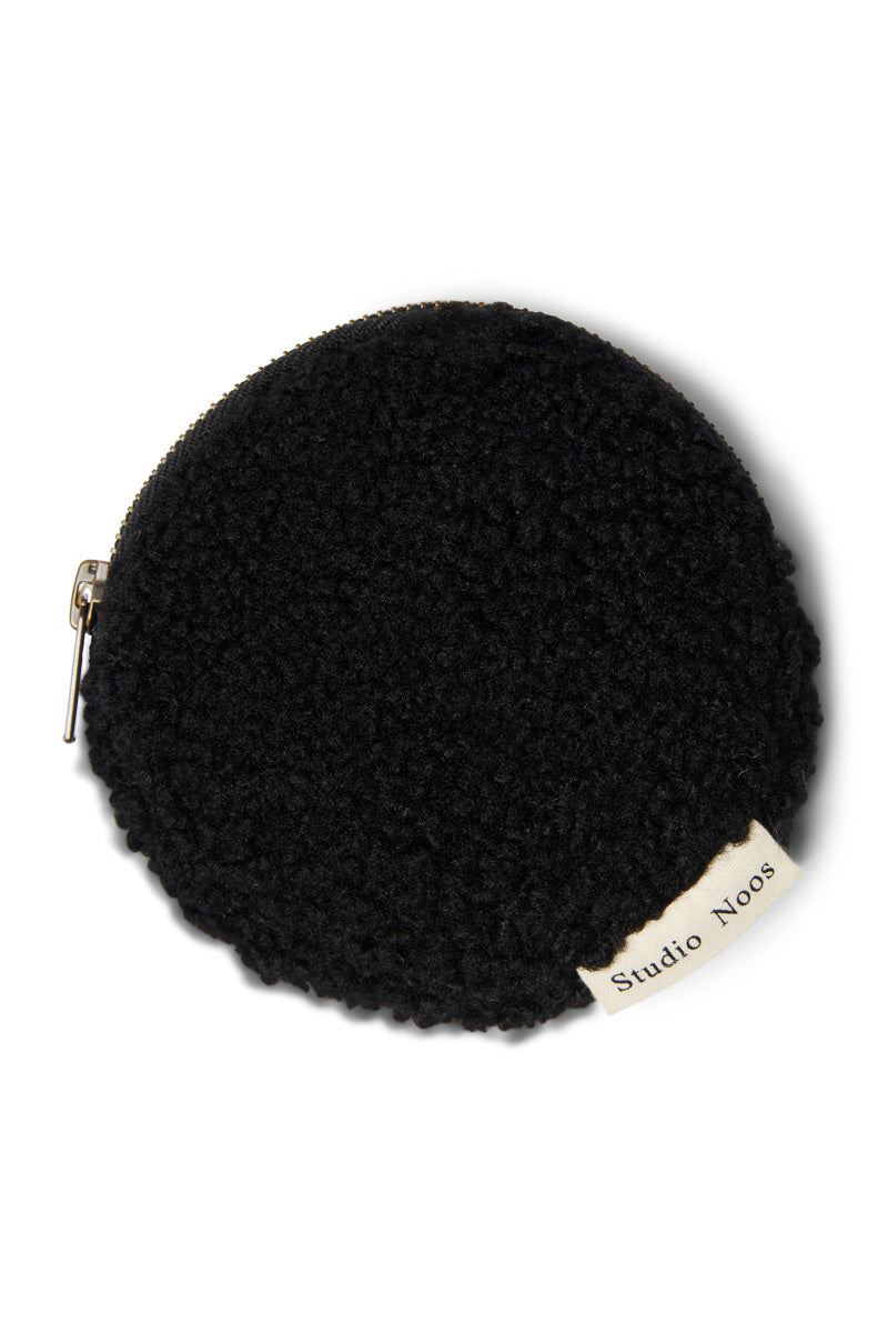 Teddy-Geldbörse | Schwarze