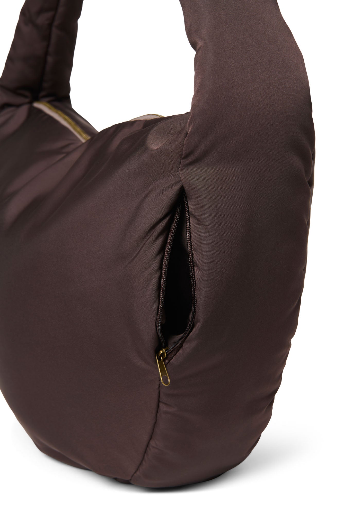 Matelassé Sac À Bandoulière | Brun