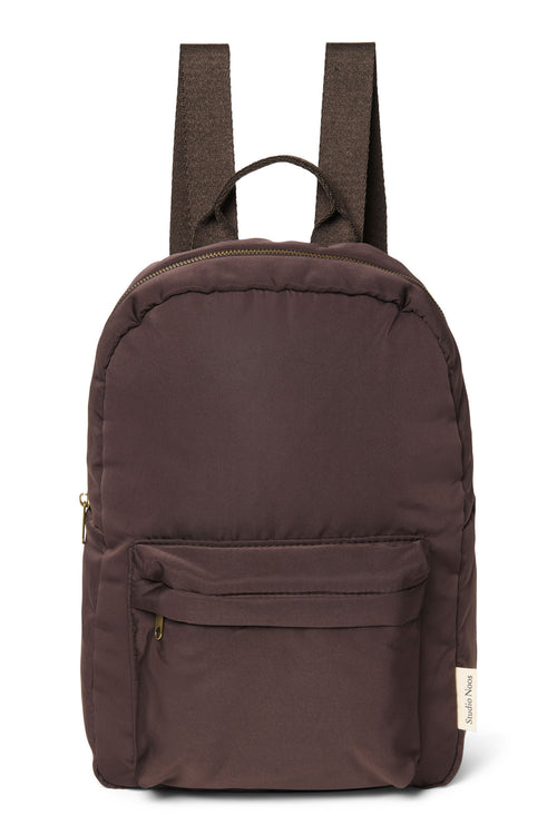Puffy Midi Backpack | Brown