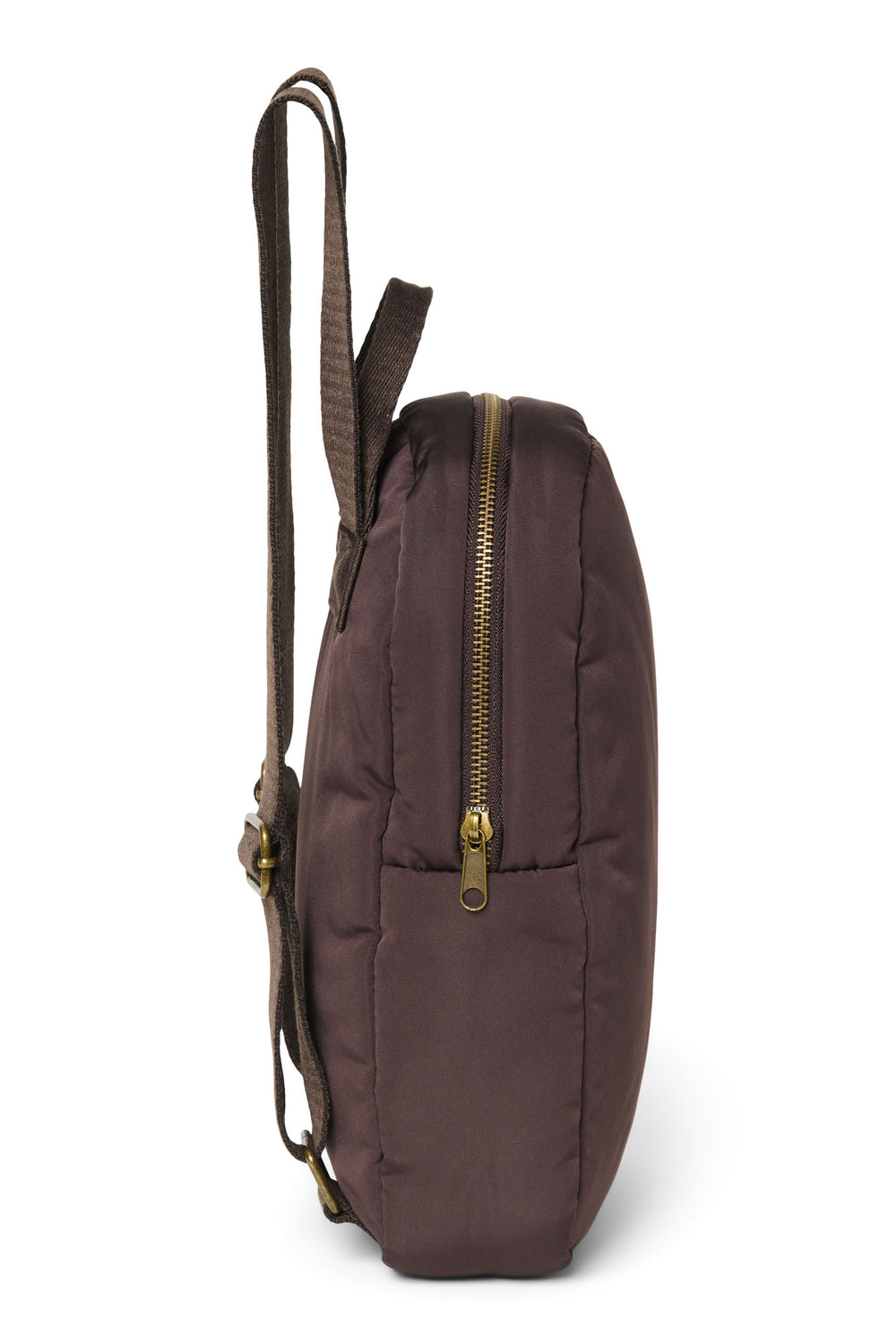 Puffy Mini Backpack | Brown