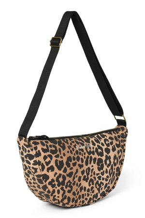 Brown Leopard Cotton Adult Sac Banane