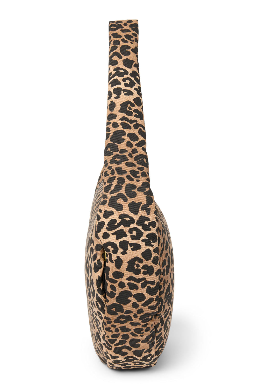 Cotton Cross Body Bag | Brown Leopard