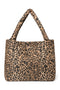 Cotton Mom Bag | Brown Leopard