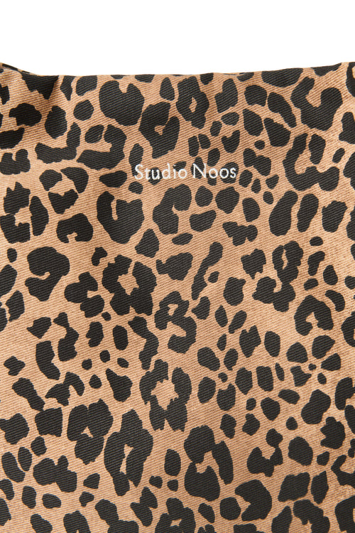 Cotton Mom Bag | Brown Leopard