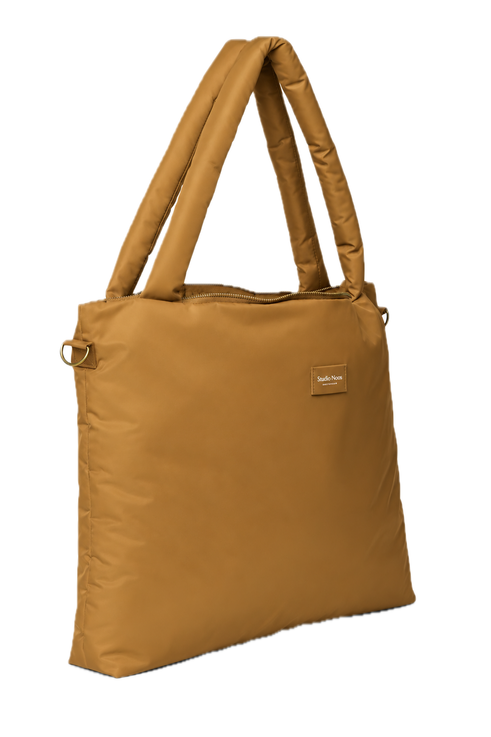 Technical Puffy Diaper Bag | Brown