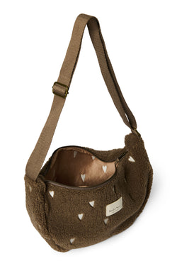 Teddy Adult Sac Banane | Brun Hearts
