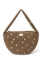 Teddy Cross Body Bag | Brown Hearts