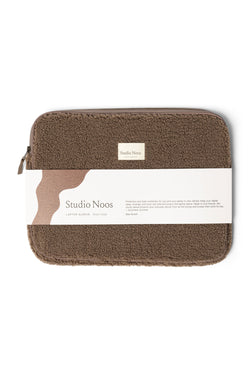 Teddy Laptop Sleeve 15 Inch | Brown