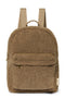 Teddy Midi Backpack Front Pocket | Brown