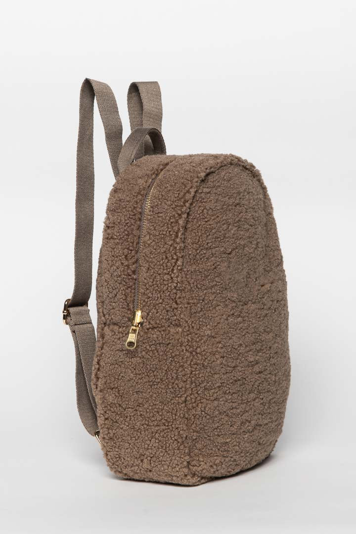 Teddy Mini-Rucksack | Brauner