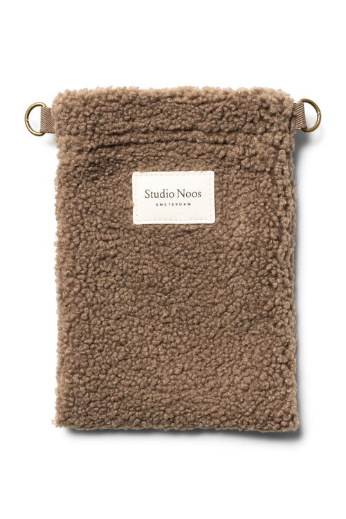 Teddy Pochette Pour Téléphone | Brun