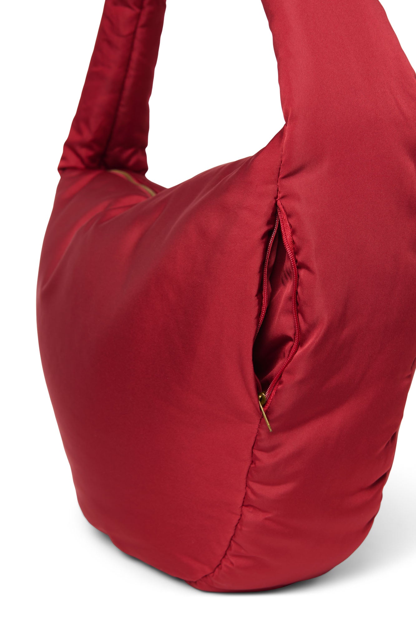 Puffy Cross Body Bag | Red