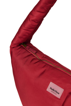 Puffy Cross Body Bag | Red