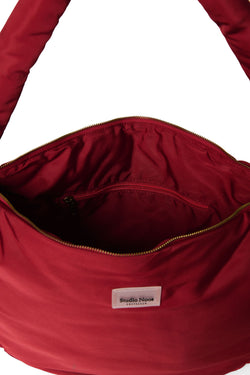 Puffy Cross Body Bag | Red