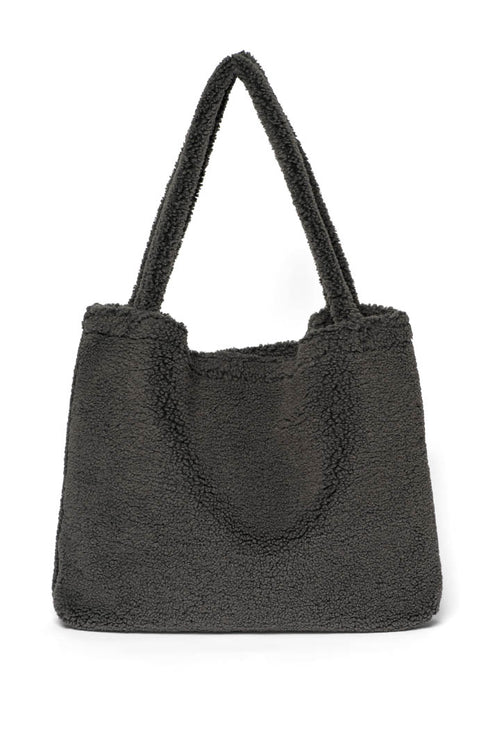 Teddy Mom Bag | Dark Grey