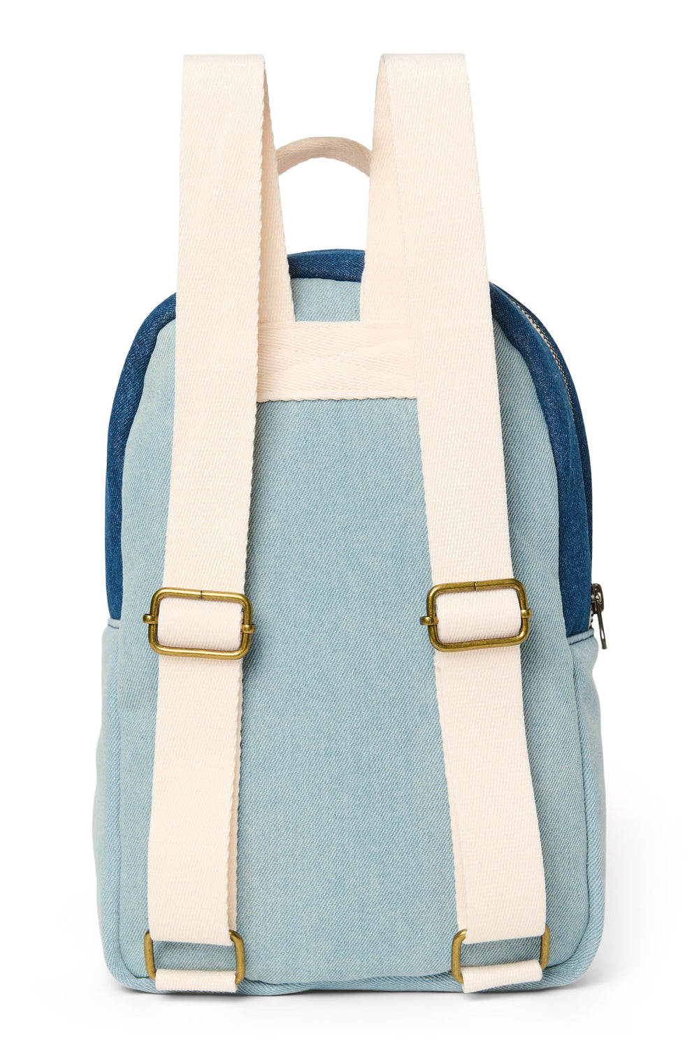 Patchwork Mini Backpack | Denim