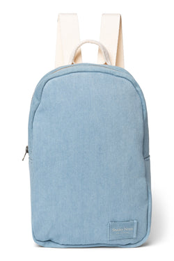 Denim Mini Backpack | Blue