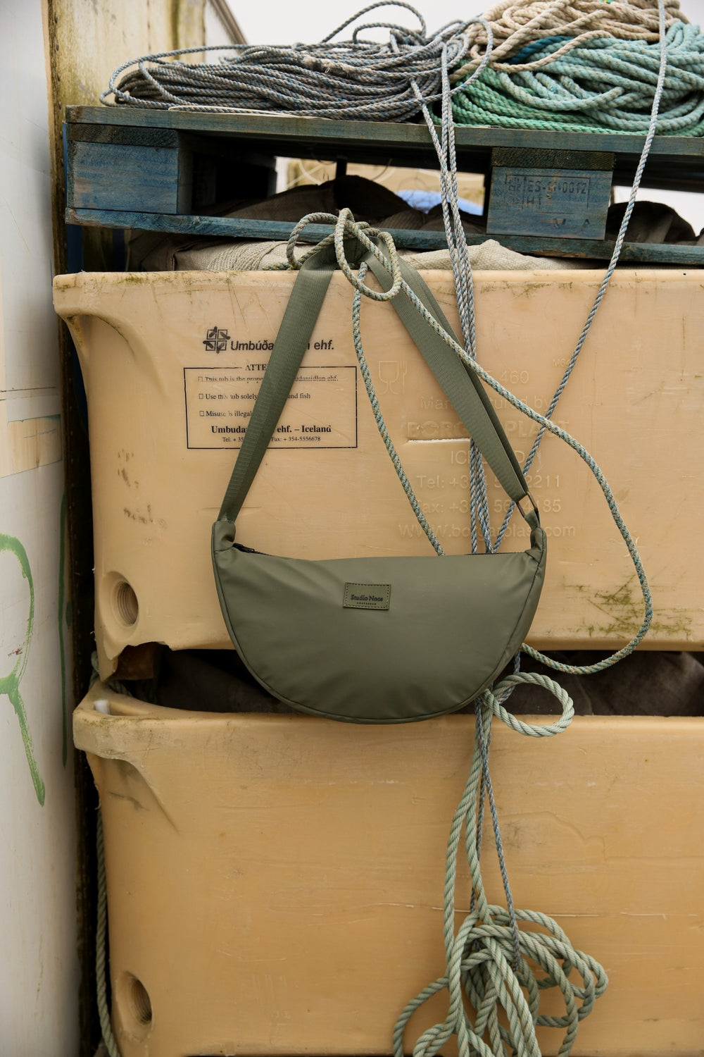 Rain Puffy Fanny Pack | Groen
