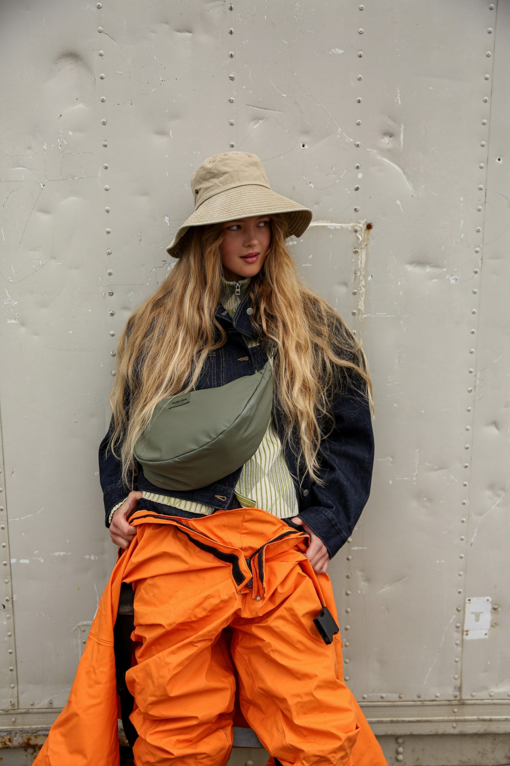 Rain Puffy Fanny Pack | Groen