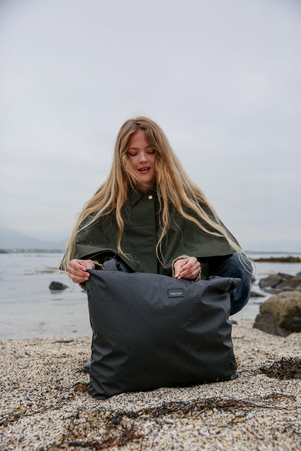 Rain Puffy Mom Bag | Schwarz