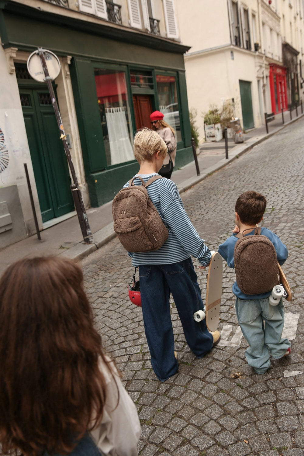 Teddy Mini-Rucksack | Brauner