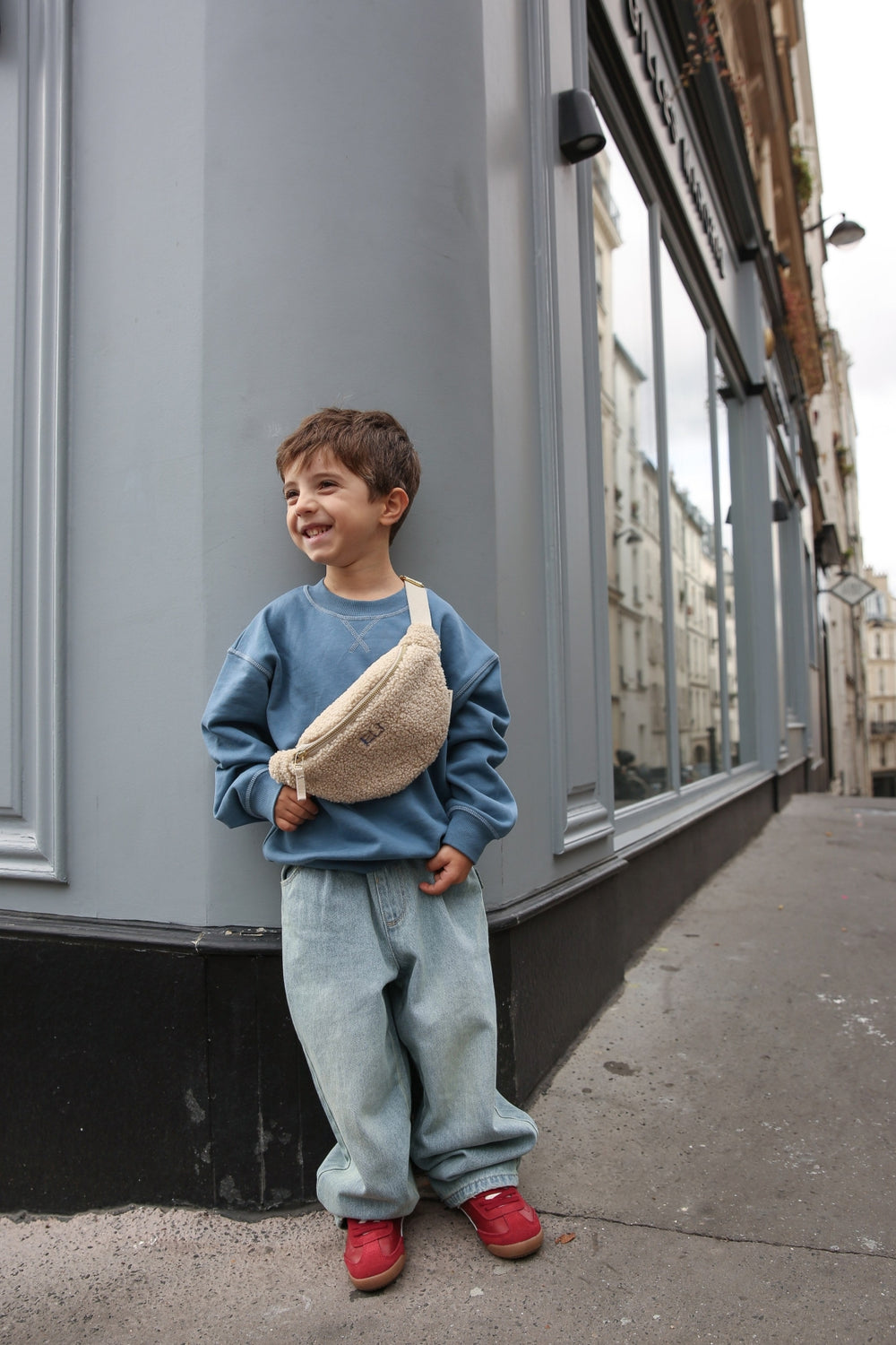 Teddy Mini Fannypack | Ecru