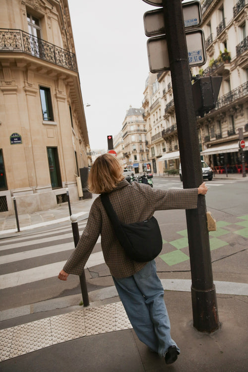 Puffy Sac à bandoulière | Noir