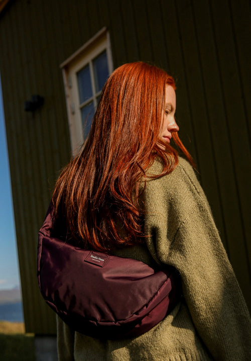 Mini Sac Bandoulière Puffy technique | Bordeaux