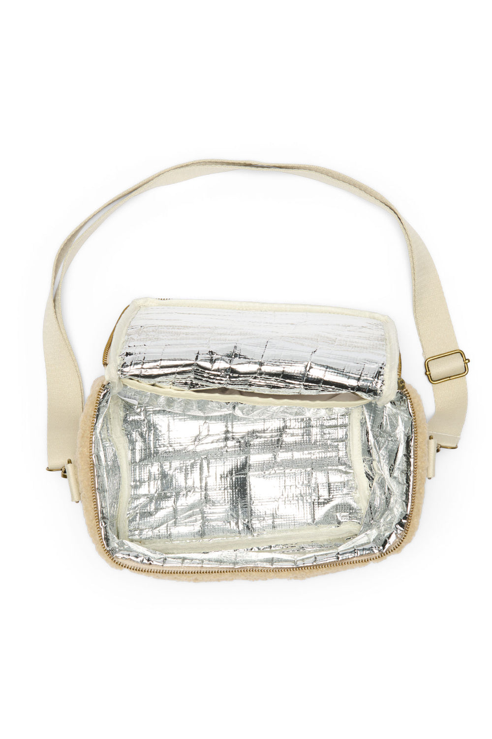 Teddy Cooler Bag | Ecru