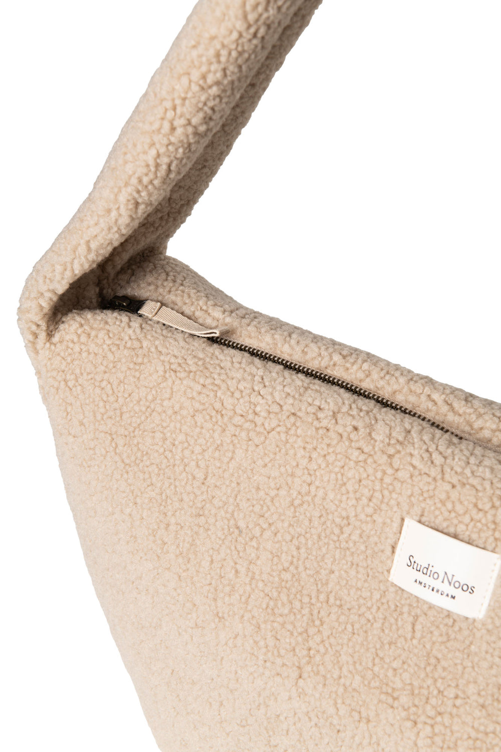 Teddy Cross Body Bag | Ecru