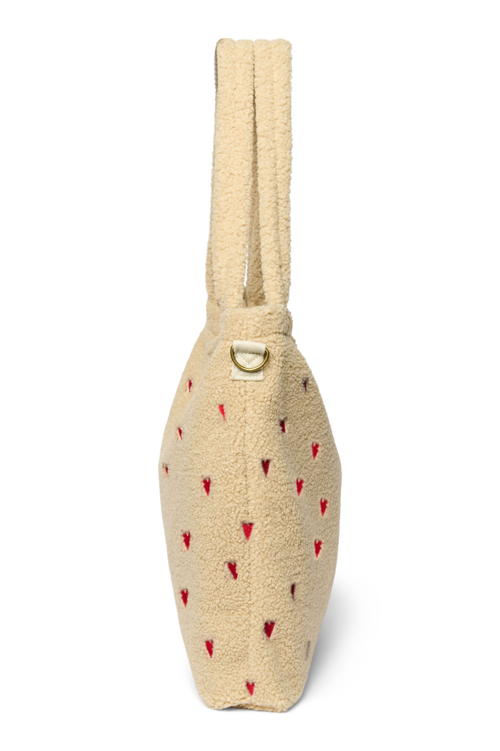 Ecru Teddy Hearts Luiertas