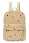 Teddy Midi Backpack | Ecru Hearts