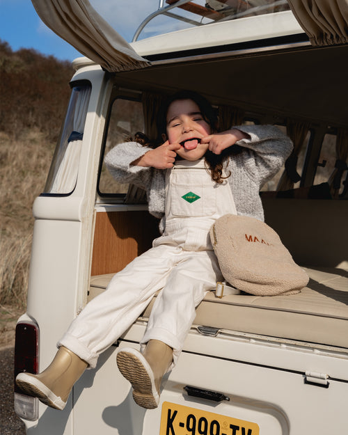 Teddy Mini Backpack | Ecru