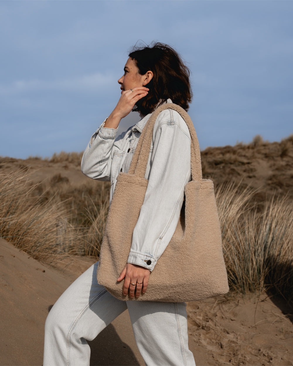 Teddy Mom Bag | Écru