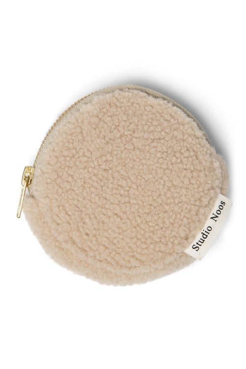 Teddy Pochette À Monnaie | Écru