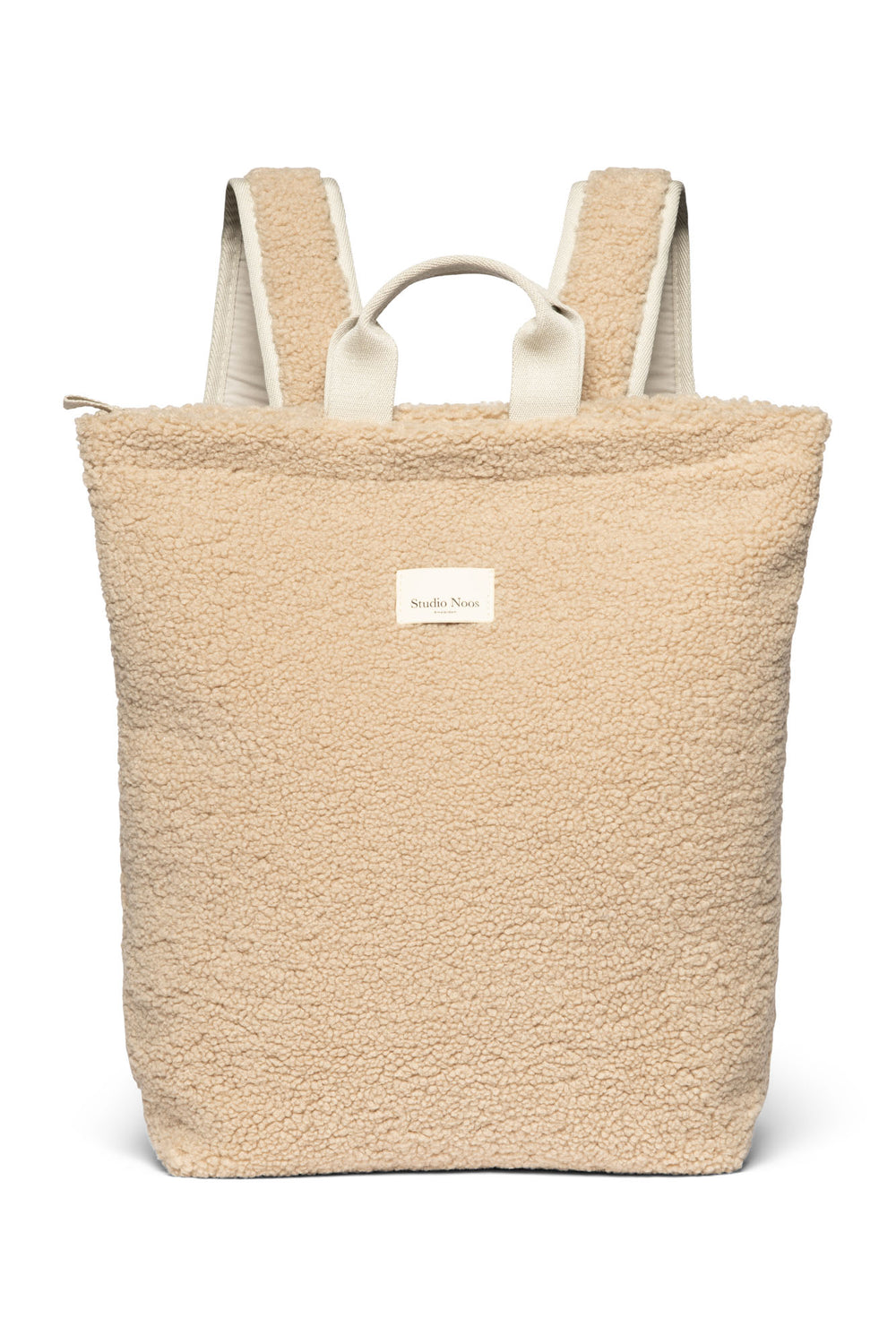 Teddy Adult Backpack | Ecru