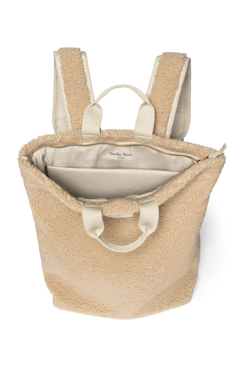 Teddy Adult Sac à dos | Écru