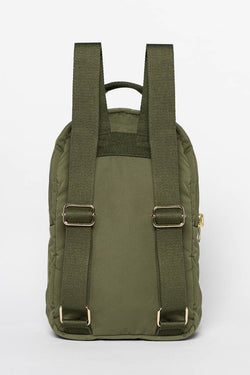 Matelassé Mini Sac à dos | Vert